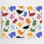 Rainbow Kittens Pattern Jigsaw Puzzle Gallery Image 1
