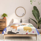 Rainbow Kittens Pattern Comforter Gallery Image 3