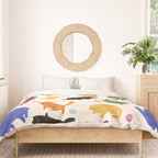 Rainbow Kittens Pattern Duvet Cover Gallery Image 3
