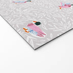 Mallard Duck Tales Chinoiserie Beige Welcome Mat Gallery Image 2