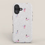Mallard Duck Tales Chinoiserie Beige iPhone Case Gallery Image 1