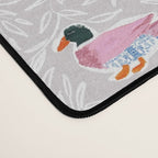 Mallard Duck Tales Chinoiserie Beige Desk Mat Gallery Image 4