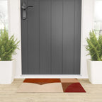 abstract retro shapes earthy 8 Welcome Mat Gallery Image 3