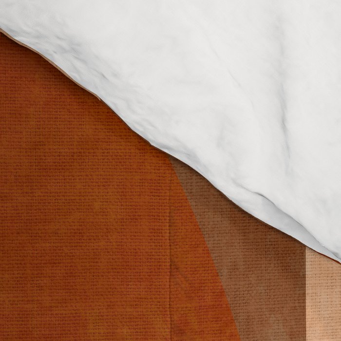 abstract retro shapes earthy 8 Comforter Gallery Image 4