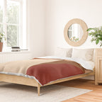 abstract retro shapes earthy 8 Duvet Cover Gallery Image 2