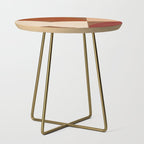 abstract retro shapes earthy 8 Side Table Gallery Image 1