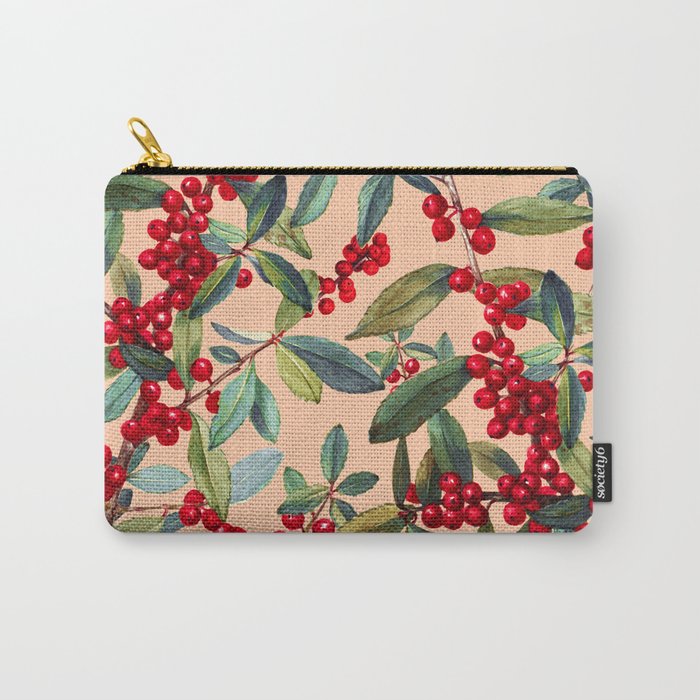 Red Chokeberry Carry All Pouch Gallery Image 1