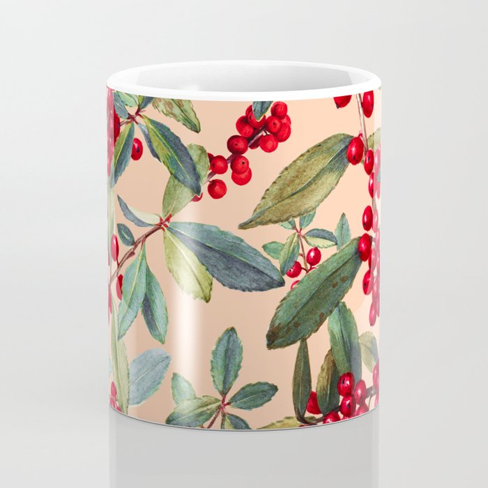Red Chokeberry Coffee Mug Gallery Image 4