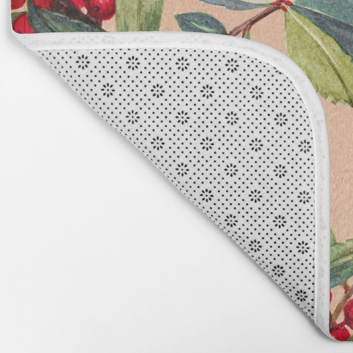 Red Chokeberry Bath Mat Gallery Image 2