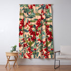 Red Chokeberry Window Curtain Gallery Image 5