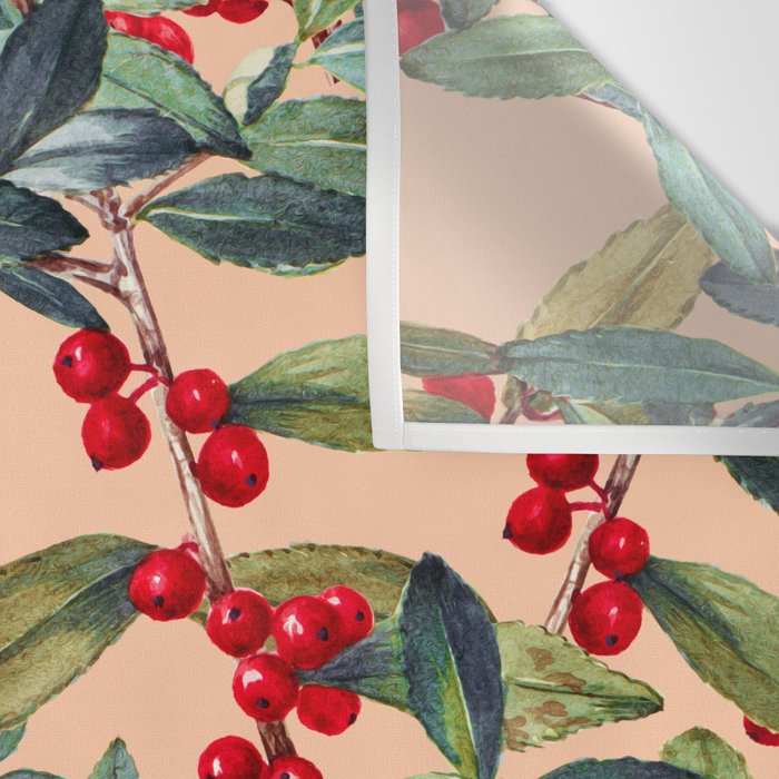 Red Chokeberry Wall Tapestry Gallery Image 3