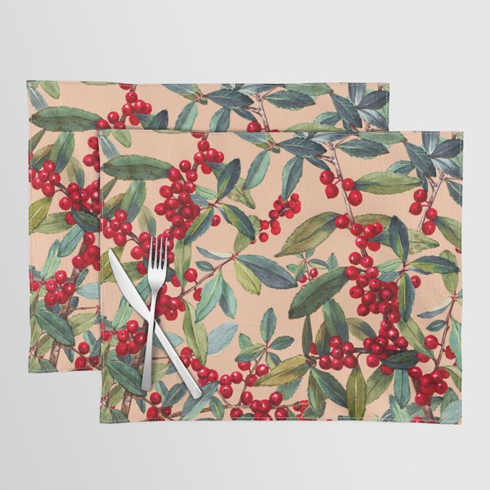 Red Chokeberry Placemat Gallery Image 1