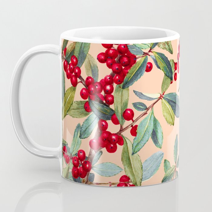 Red Chokeberry Coffee Mug Gallery Image 3
