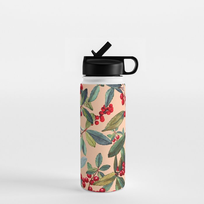 Red Chokeberry Water Bottle Gallery Image 1