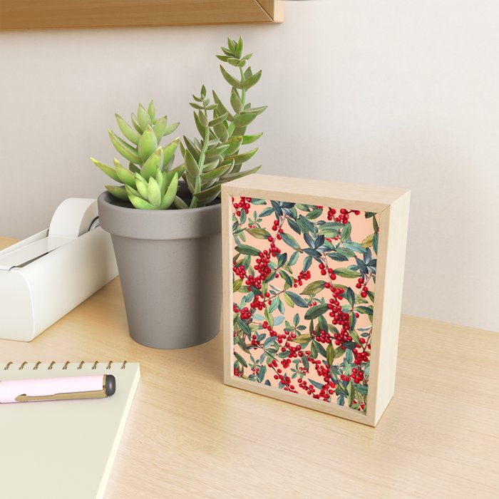 Red Chokeberry Mini Art Print Gallery Image 2