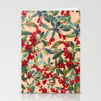 Red Chokeberry Stationery Card Gallery Image 2