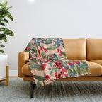 Red Chokeberry Throw Blanket Gallery Image 1