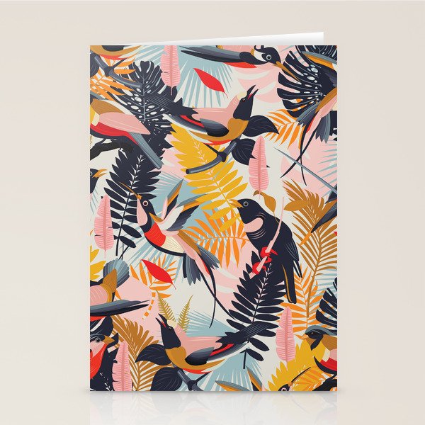 Paradise Birds II. Stationery Card Gallery Image 2