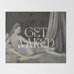 Get Naked Throw Blanket Gallery Image 2