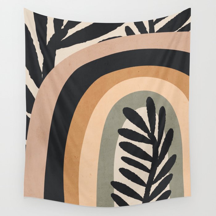 Abstract Art Rainbow 2 Wall Tapestry Gallery Image 4