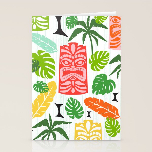 Tiki Time Multi Stationery Card Gallery Image 1