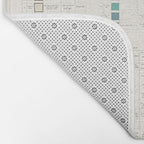 Werner's nomenclature of colour Version II Bath Mat Gallery Image 2