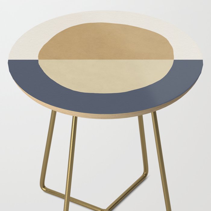 Horizon Abstract - Gold Side Table Gallery Image 2