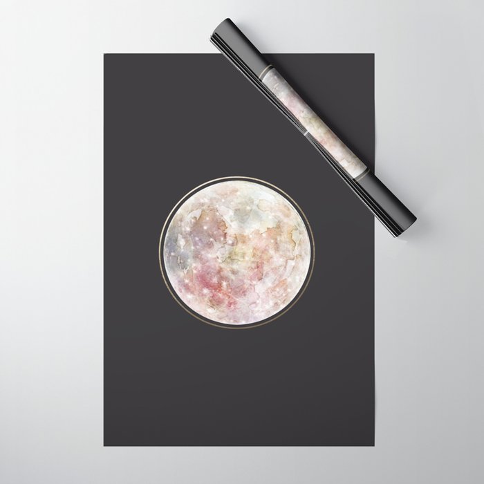 Full Moon Wrapping Paper Gallery Image 1