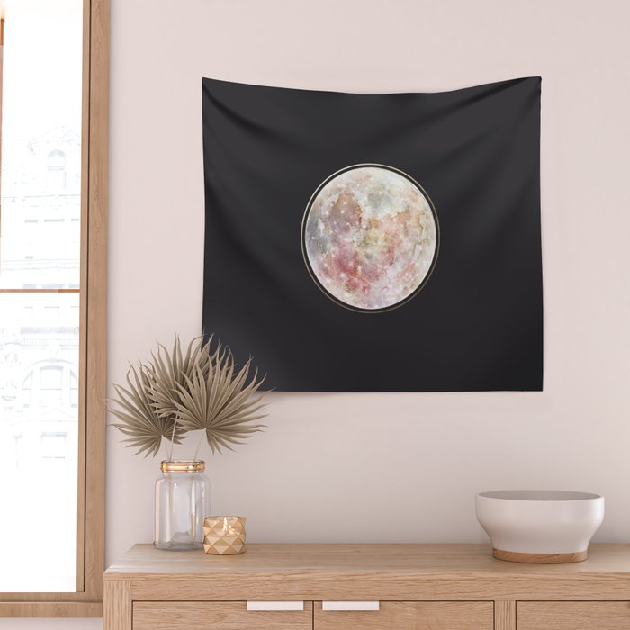 Full Moon Wall Tapestry Gallery Image 2