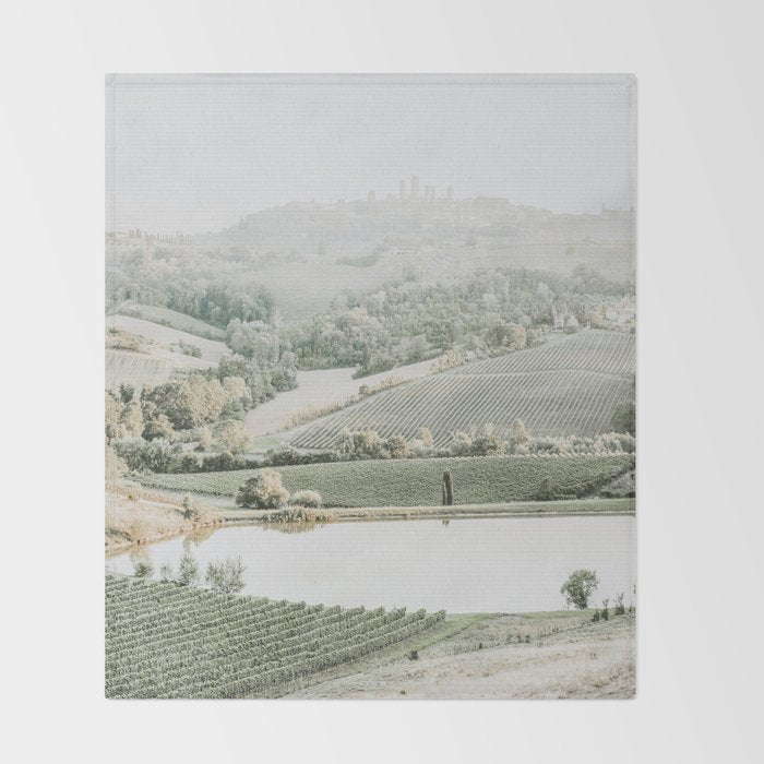 Tuscany Italy Throw Blanket Gallery Image 2