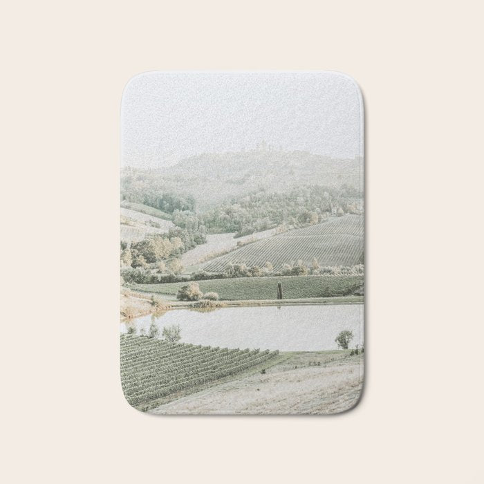 Tuscany Italy Bath Mat Gallery Image 1