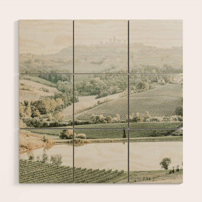 Tuscany Italy Wood Wall Art Gallery Image 1