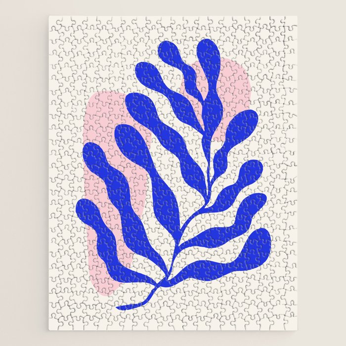 Blue Matisse Ferns Jigsaw Puzzle Gallery Image 1