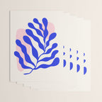Blue Matisse Ferns Wrapping Paper Gallery Image 3