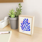 Blue Matisse Ferns Mini Art Print Gallery Image 2