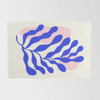 Blue Matisse Ferns Rug Gallery Image 2