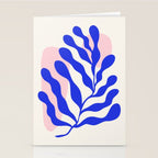 Blue Matisse Ferns Stationery Card Gallery Image 2