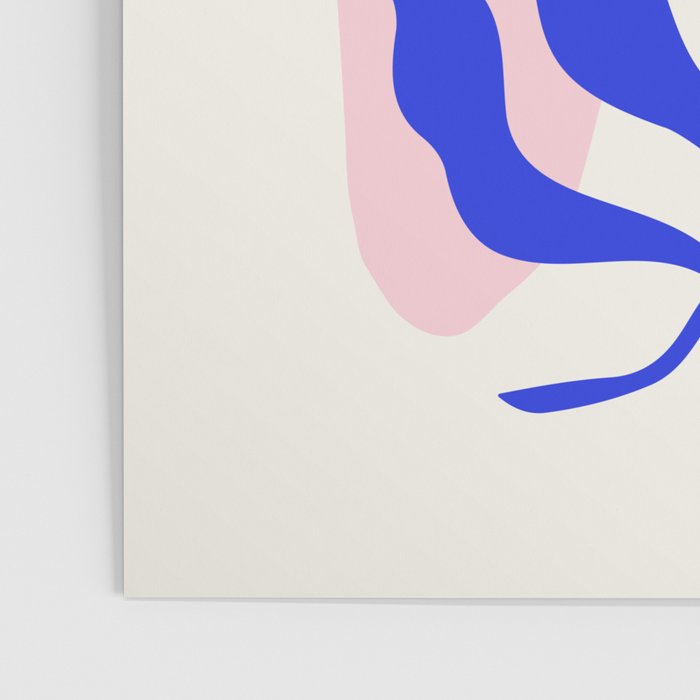 Blue Matisse Ferns Poster Gallery Image 3