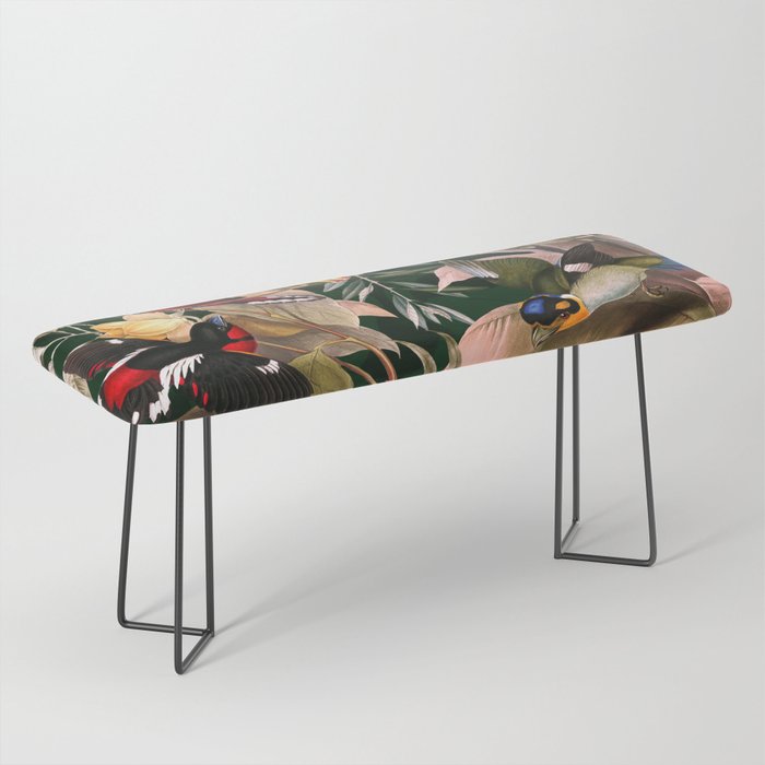 Floral and Birds XXV Bench Gallery Image 1