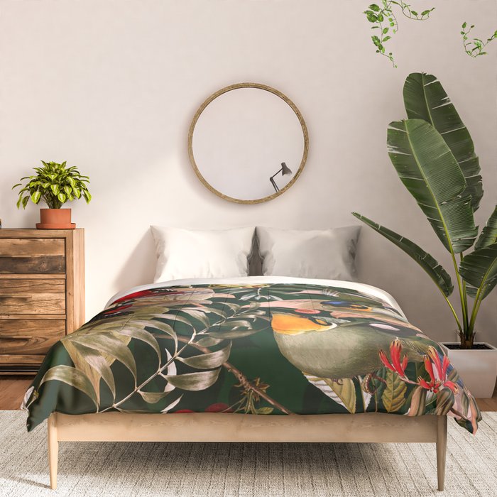 Floral and Birds XXV Comforter Gallery Image 3