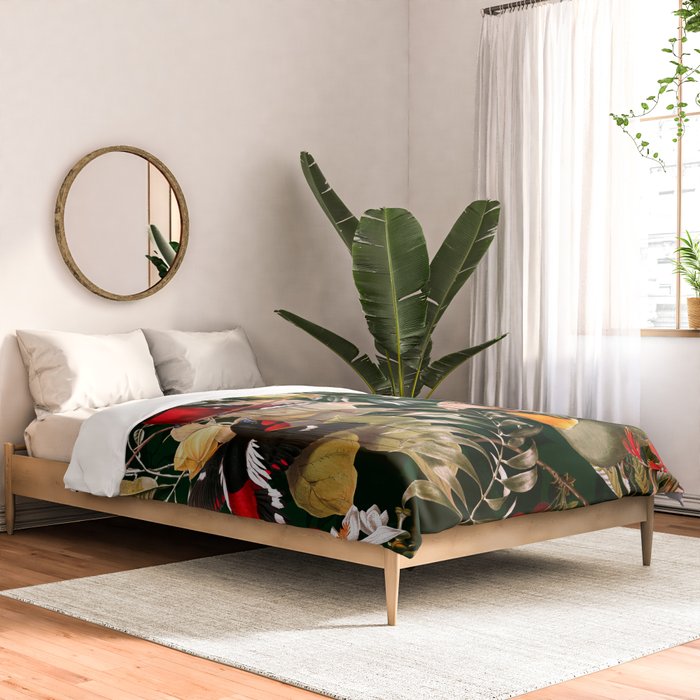 Floral and Birds XXV Comforter Gallery Image 2
