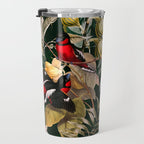 Floral and Birds XXV Travel Mug Gallery Image 3