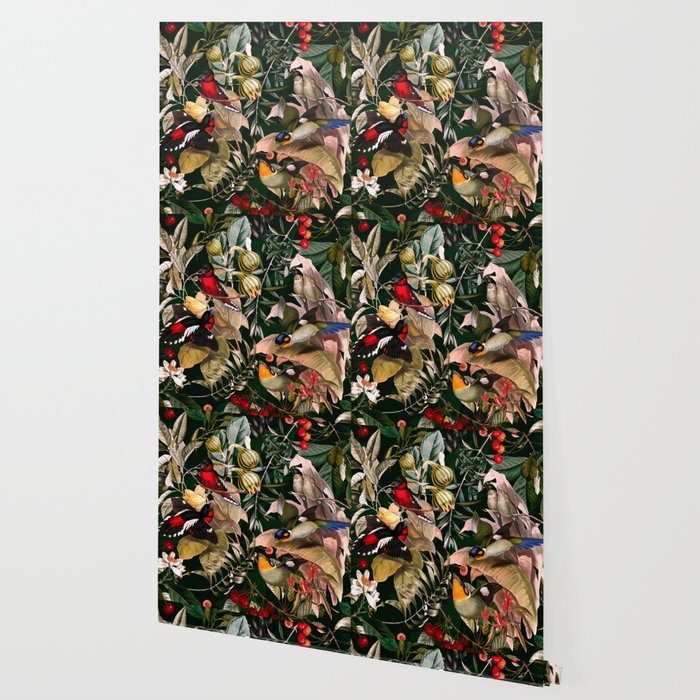 Floral and Birds XXV Wallpaper Gallery Image 2