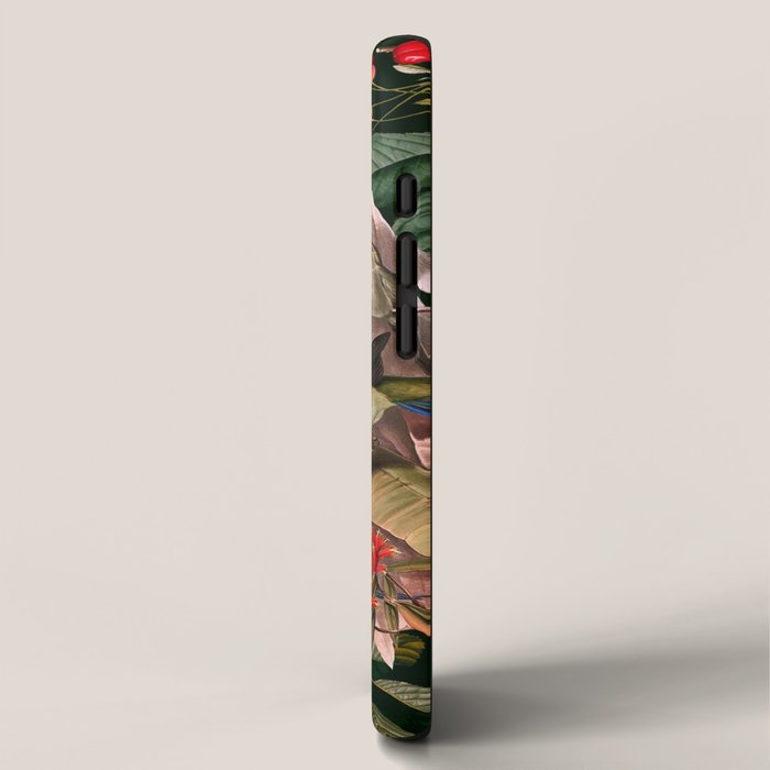 Floral and Birds XXV iPhone Case Gallery Image 2