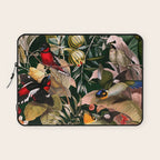 Floral and Birds XXV Laptop Sleeve Gallery Image 1