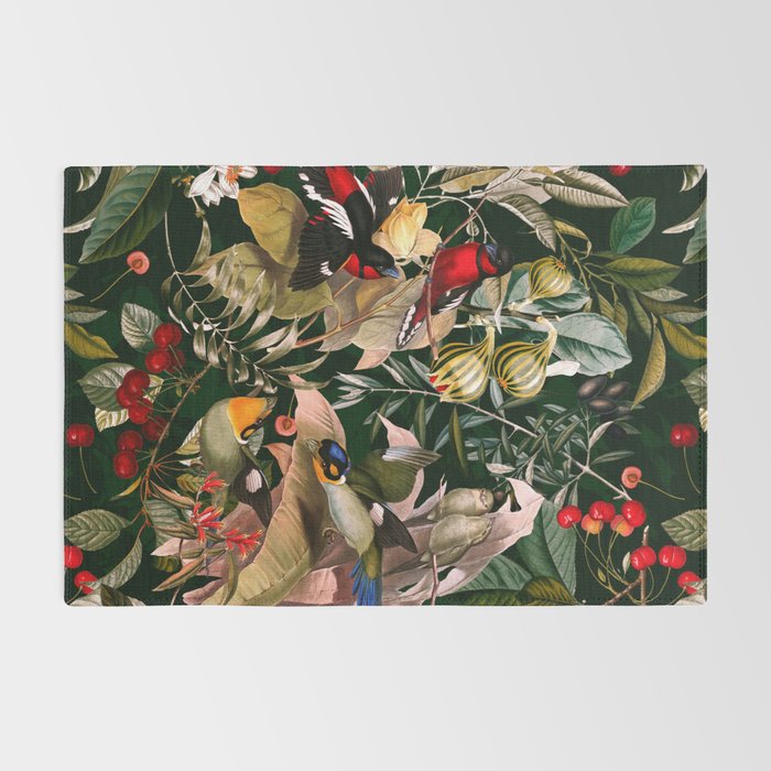 Floral and Birds XXV Rug Gallery Image 2