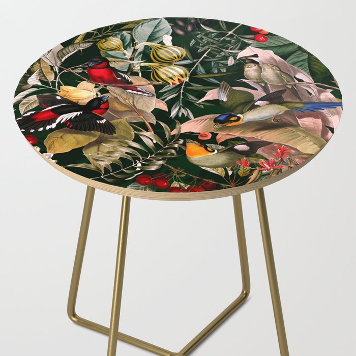 Floral and Birds XXV Side Table Gallery Image 2