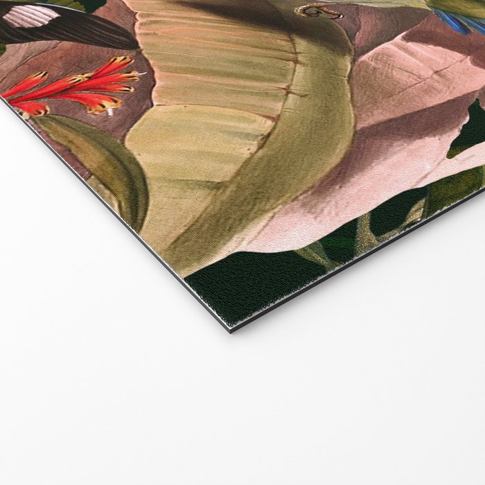 Floral and Birds XXV Welcome Mat Gallery Image 2