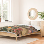 Floral and Birds XXV Duvet Cover Gallery Image 2