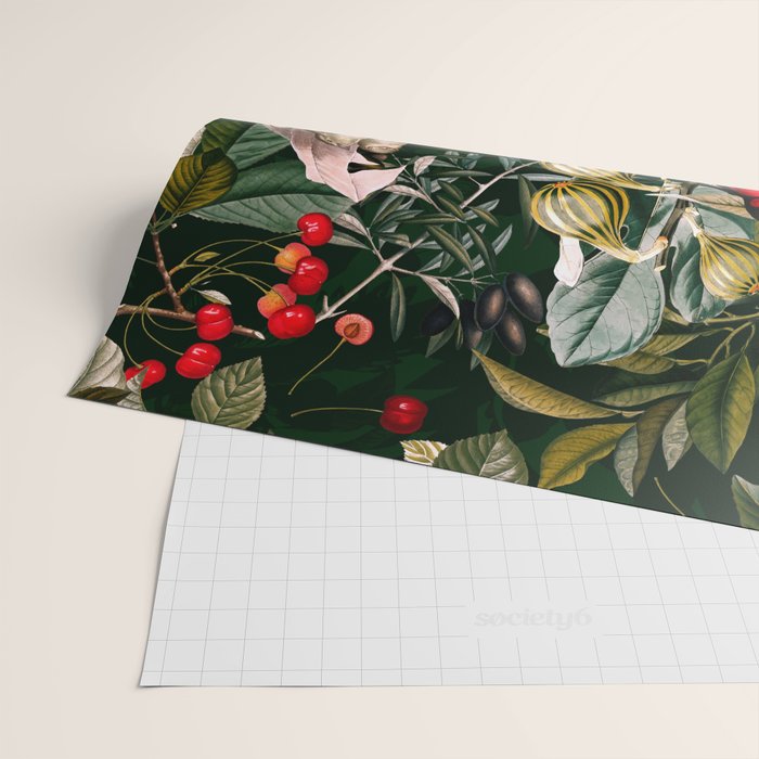 Floral and Birds XXV Wrapping Paper Gallery Image 2